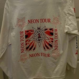 Neon tour official Carti merch: long sleeve shirt